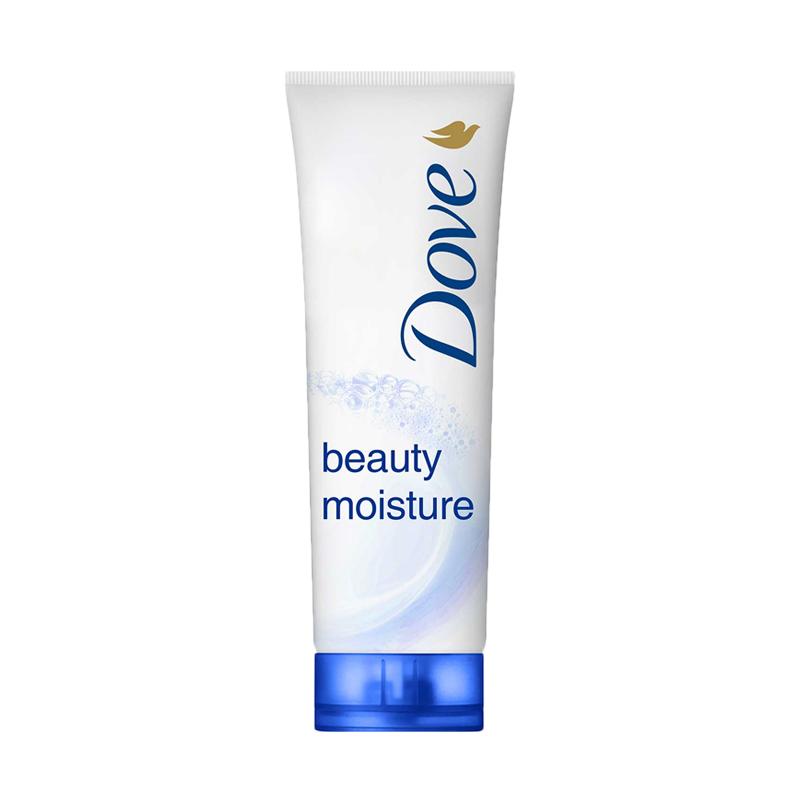 dove moisture facial foam