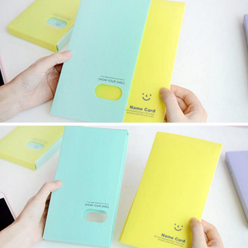 Jual Bluelans Photo Album Smiley Face Candy Color Id Business Name Card Holder Book 120 Pockets Terbaru Juni 2021 Blibli