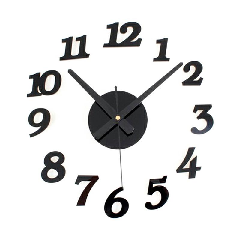 Jual Klikmystore Diy Wall Clock 360 Quartz Giant Creative Design