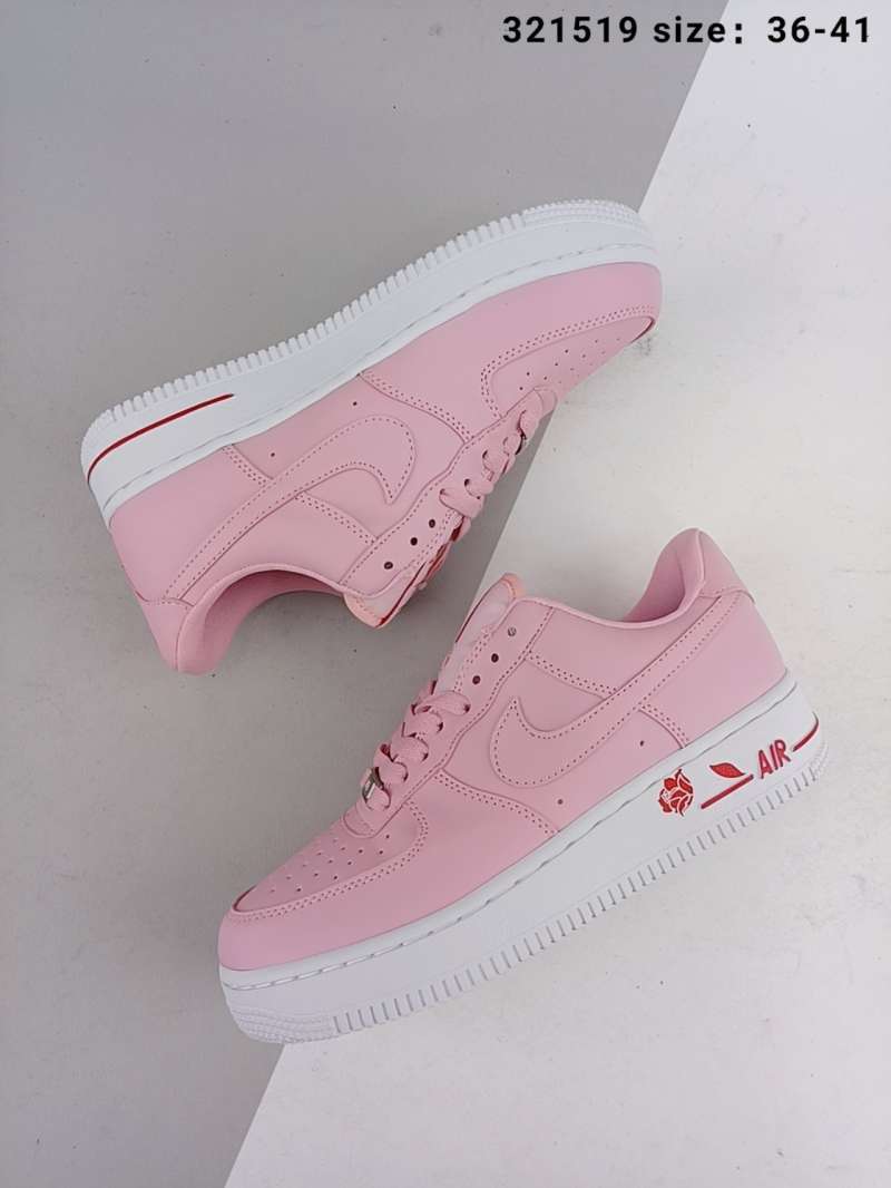 pink af1 rose
