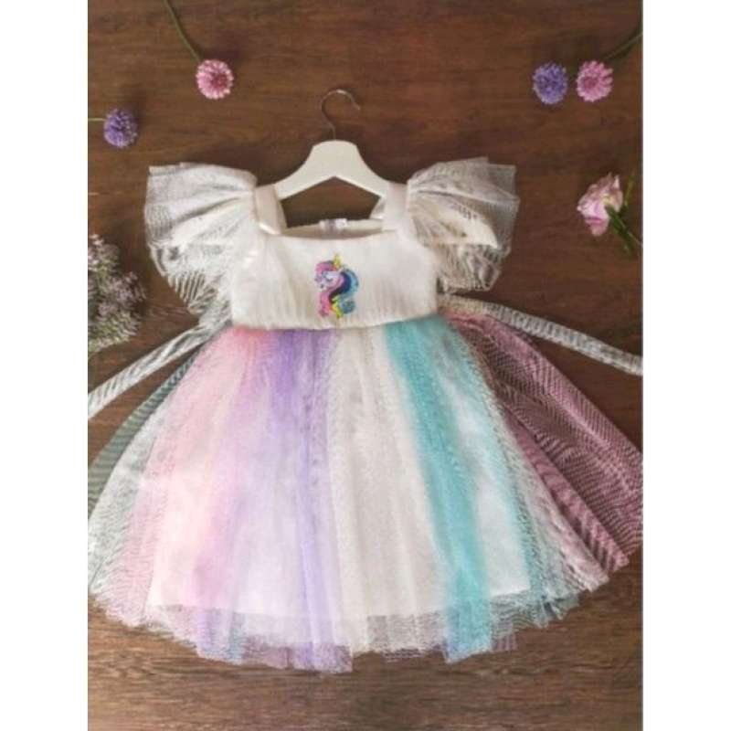 Jual BAJU LITTLE PONY GAUN ANAK DRESS 