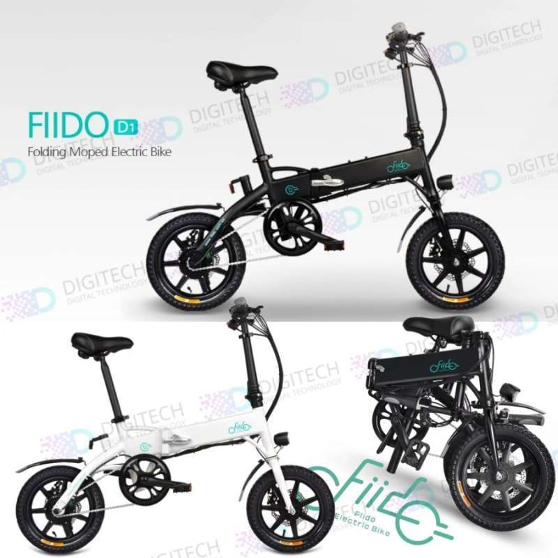 Jual Sepeda Listrik Lipat Fiido D1 Foldable e BIKE Hybrid Smart