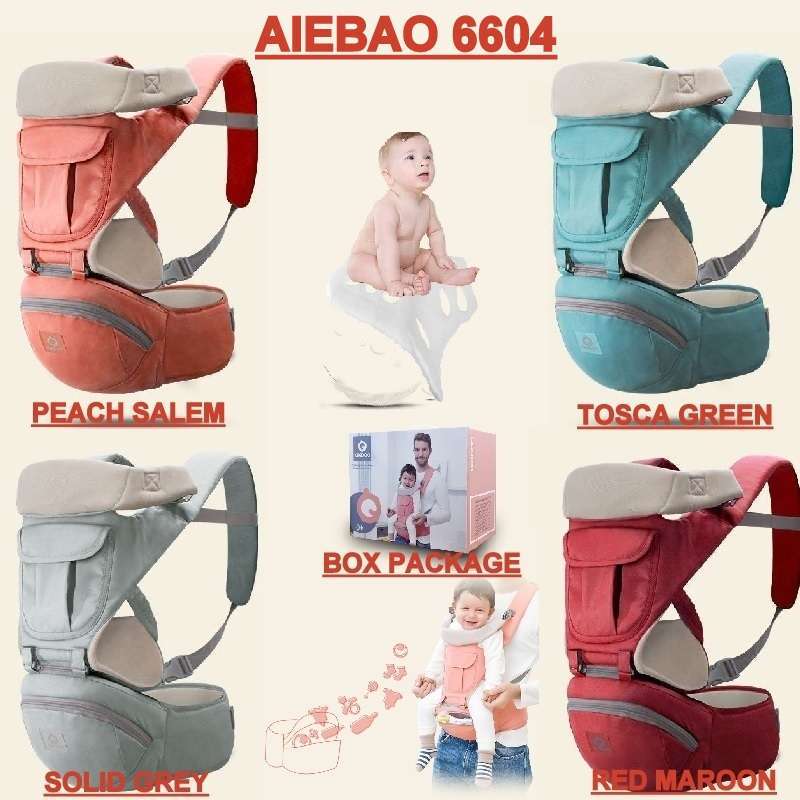 Gendongan Bayi Baby Carrier multifunction 11 in 1 Hipseat Carrier Aiebao 6604 6612 6636 6629 6608