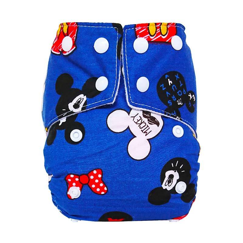 Jual no label Clodi 1 Cover With 2 Insert Cloth Diaper Inner ...