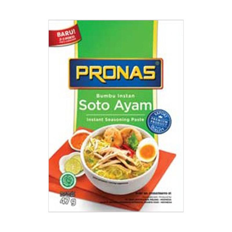 Jual Pronas 3004040003 Bumbu Pasta Soto Ayam 47 G Sachet Online Januari 2021 Blibli