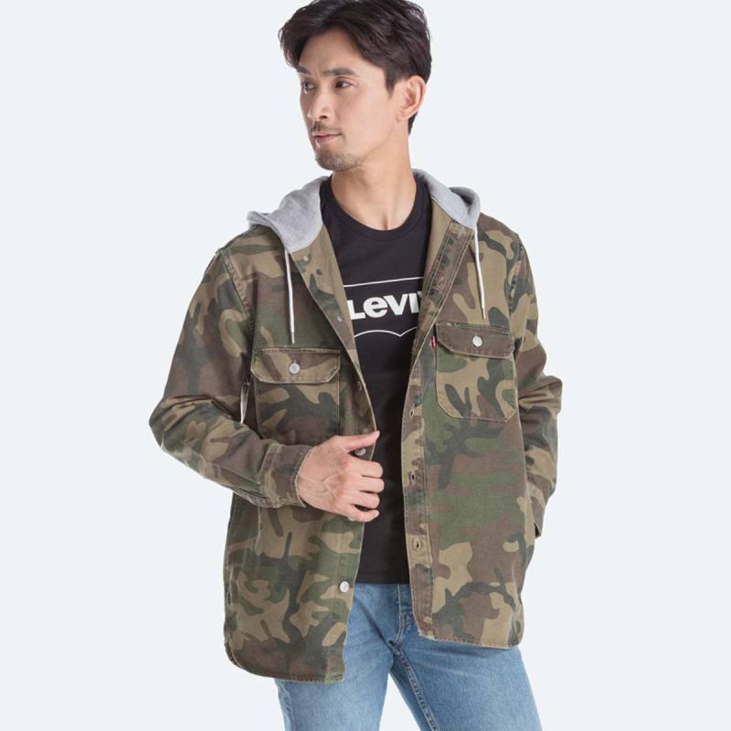 Jual Levi's Hooded Jackson Overshirt 