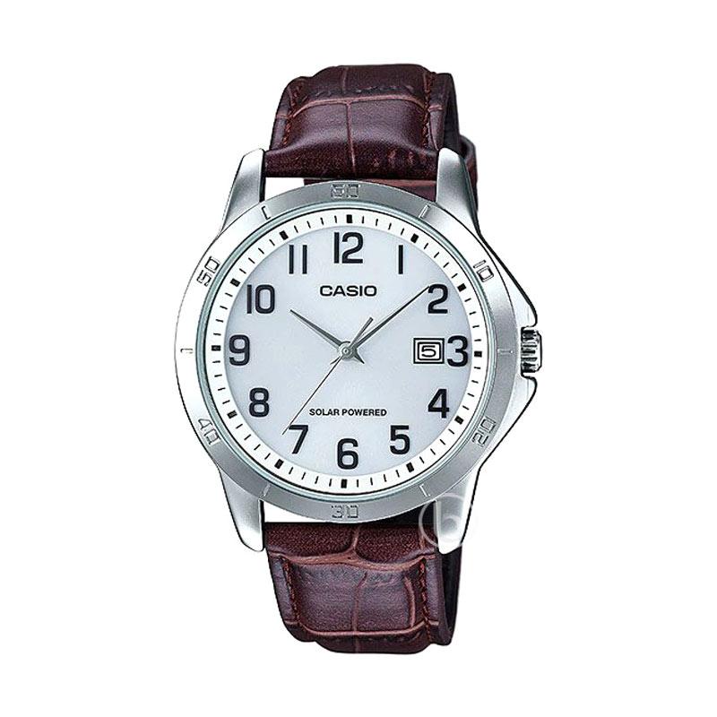 Jual Casio Enticer Solar Powered Original Jam Tangan Pria Vs02l Mtp Online September 2020 Blibli Com