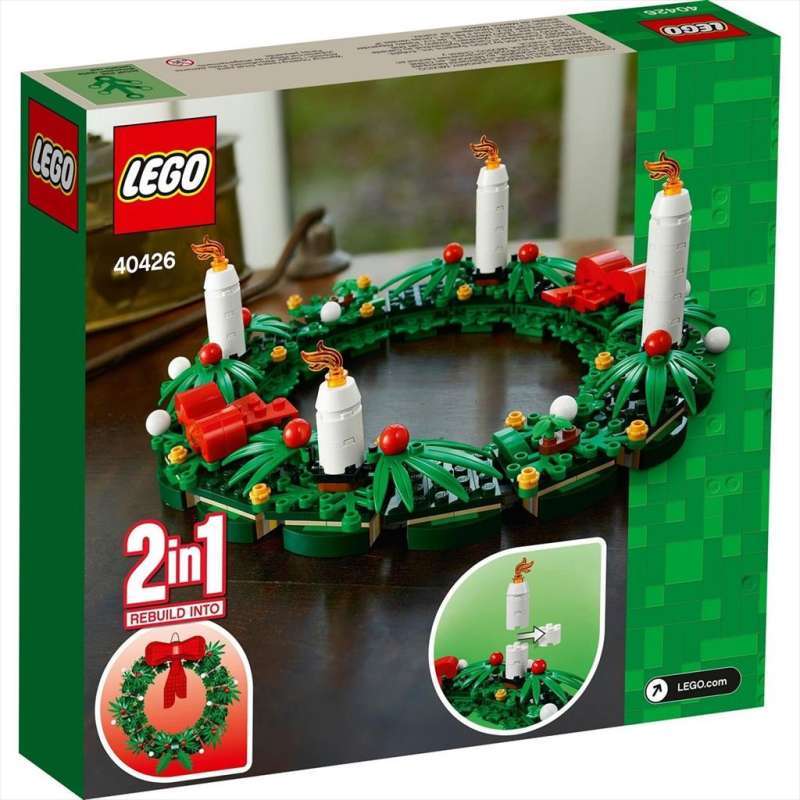 LEGO Seasonal 40426 Christmas Wreath in