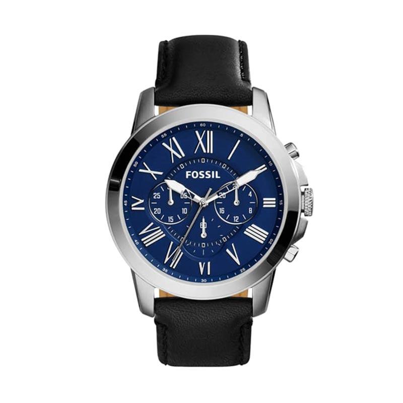 Promo Fossil Grant Chronograph Leather 