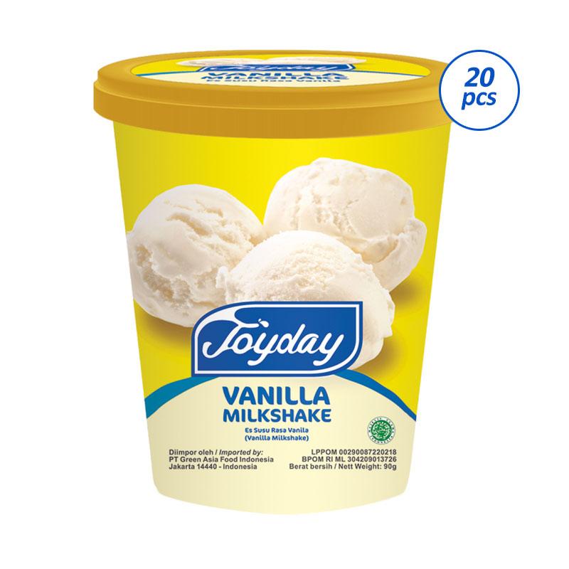 Jual Joyday Ice Cream Vanilla Milkshake Es Krim 1 Karton 20 Pcs Online Oktober 2020 Blibli Com