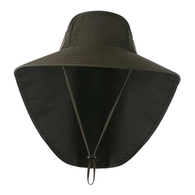 Promo Unisex Bucket Hat Neck Cover Wide 
