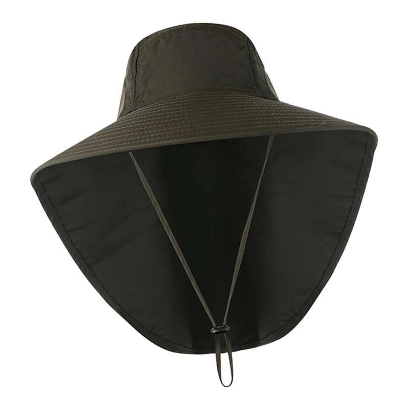 Jual Unisex Bucket Hat Neck Cover Wide 