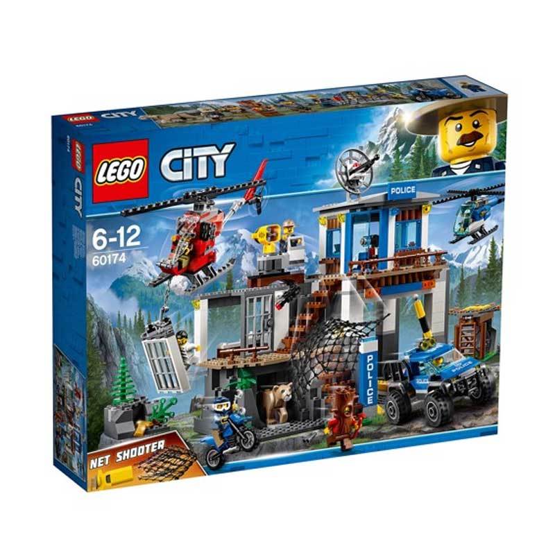 Jual Lego City 60174 Mountain Police Headquarters Blocks Stacking Toys Online Agustus 2020 Blibli Com