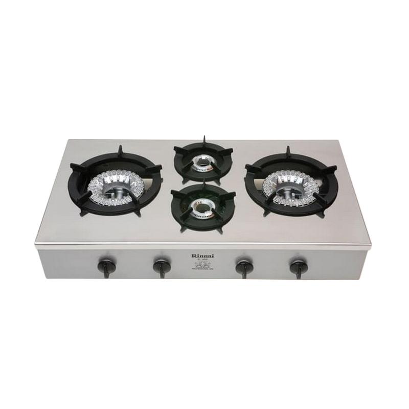Jual Rinnai RI 4RSP Kompor Gas [4 Tungku] - Silver di Seller OPALL SHOP -  Cideng, Kota Jakarta Pusat | Blibli