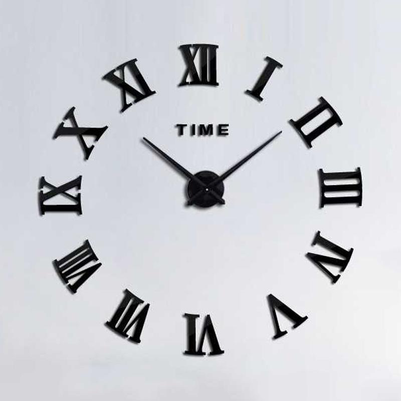 Jual Oem Diy 106 Jam Dinding Besar Diy Giant Wall Clock Quartz 80 130 Cm Online November 2020 Blibli Com