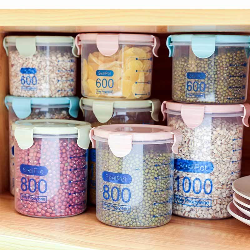 Jual Eds Transparent Plastic Sealed Cans Refrigerator Kitchen