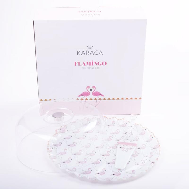 Jual Karaca Indonesia Flamingo Piring Kue Online November 2020 Blibli Com