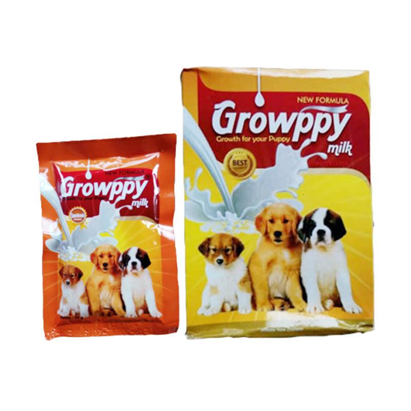Jual Growppy Puppy Milk Susu Untuk Anak Anjing 30 G 10 Pcs Online Desember 2020 Blibli