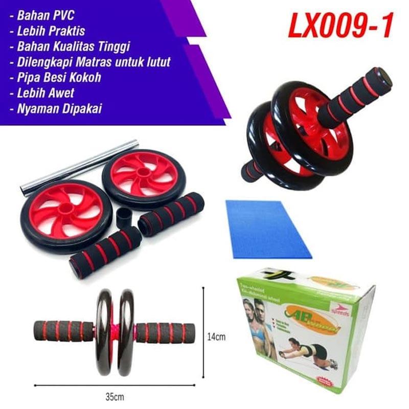 Wallpaper Jual Speeds Double Ab Wheel Roda Exerciser Roll Gym Fitnes Matras For iPhone
