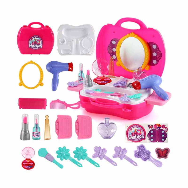 Jual Fashion Pretend Play Makeup Case Cantainer Toys Funny Make Up