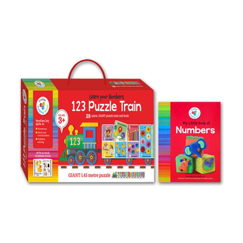 Jual Building Blocks Puzzle Train 123 28 Piece Giant Puzzle Train And Numbers Book Online Desember 2020 Blibli