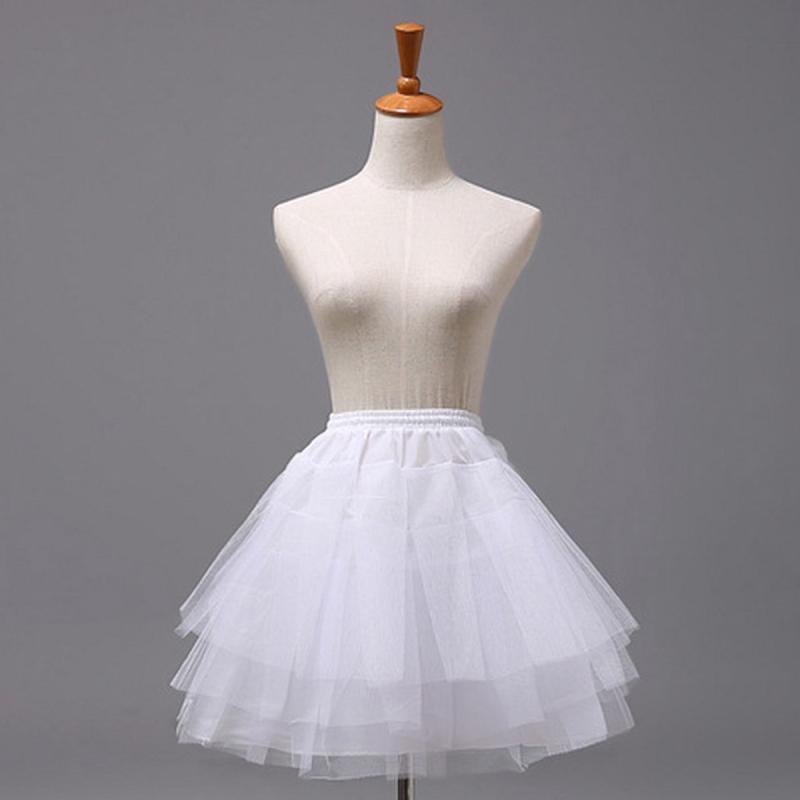 Jual Eds Wedding Mesh Dress Short Petticoat Tulle Underskirt Crinoline 45 Cm Online November 2020 Blibli