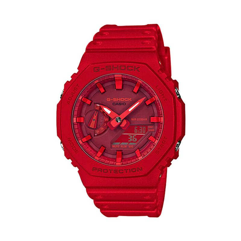 G shock merah hot sale
