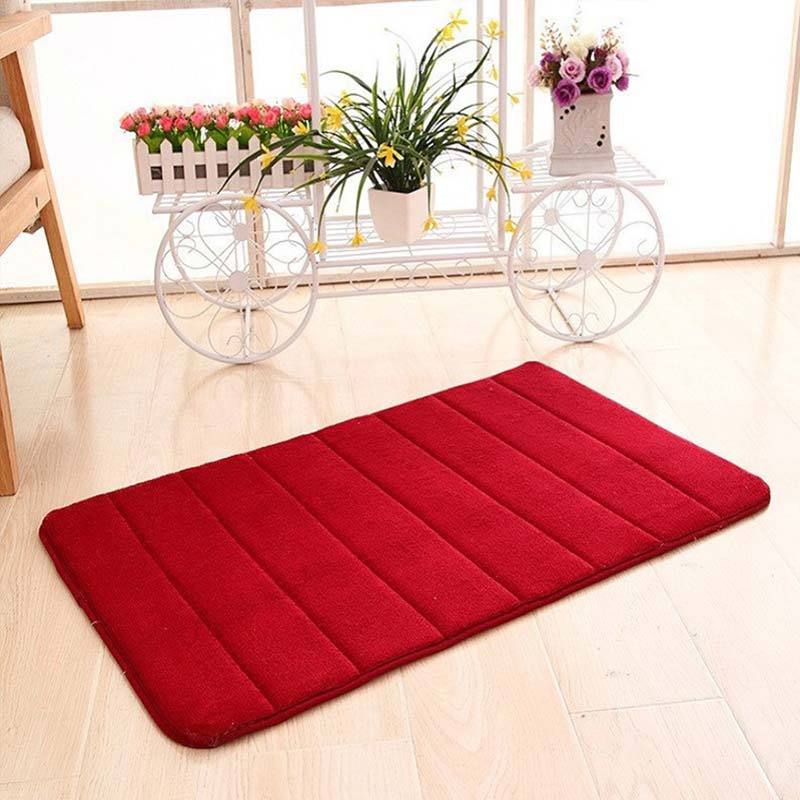 New 2 Pc Beige Yellow Gold Red Apple Country Style Non Slip