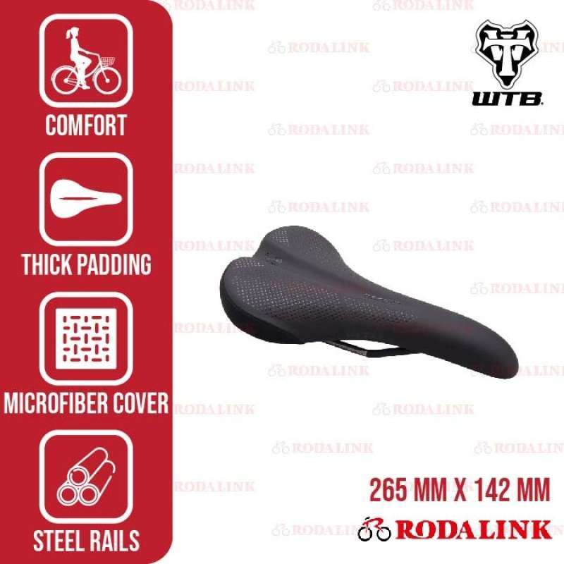 Jual WTB Rocket with Streel Rail Saddle 