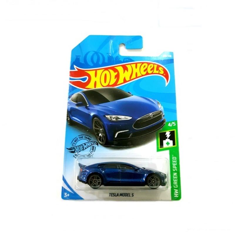 Jual Hot Wheels Tesla Model S Dark Blue 19 Online Januari 2021 Blibli