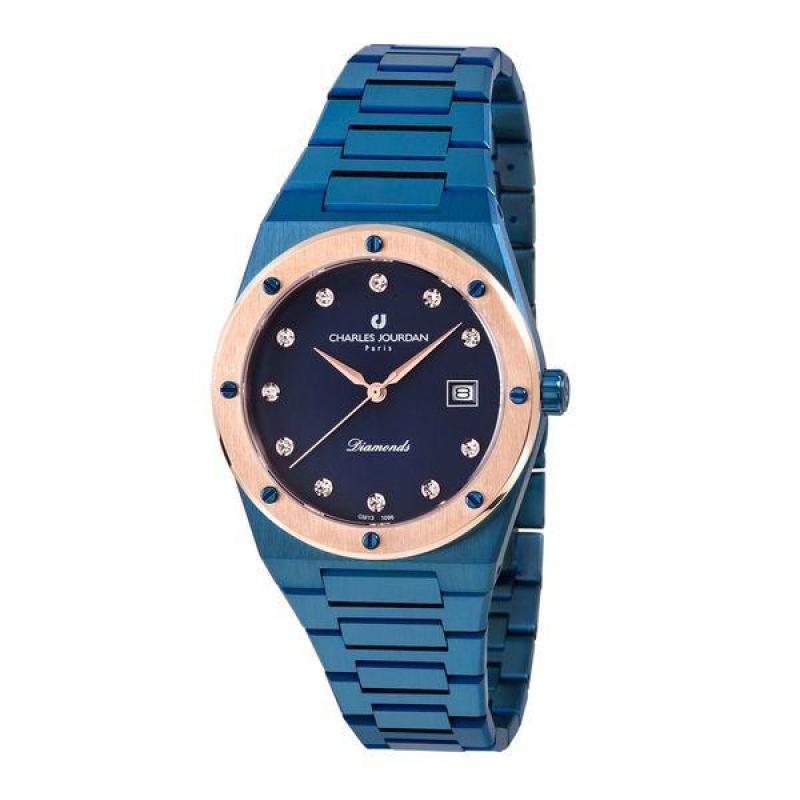 Promo Charles Jourdan CJ2887 Patron Genuine Diamond Jam Tangan