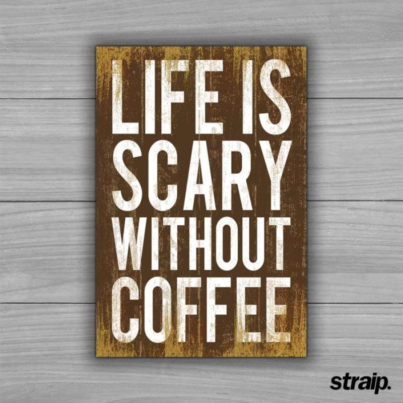 Promo Free Ongkir Boleh Dropship - Ter Sign Kayu Coffee ...