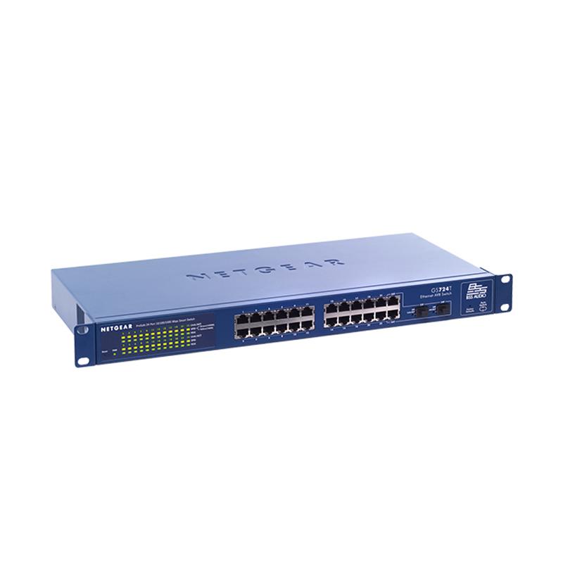 Jual Netgear Gs724t L2 Smart Managed Switch 24 Port Garansi 10 Tahun Online Januari 2021 Blibli