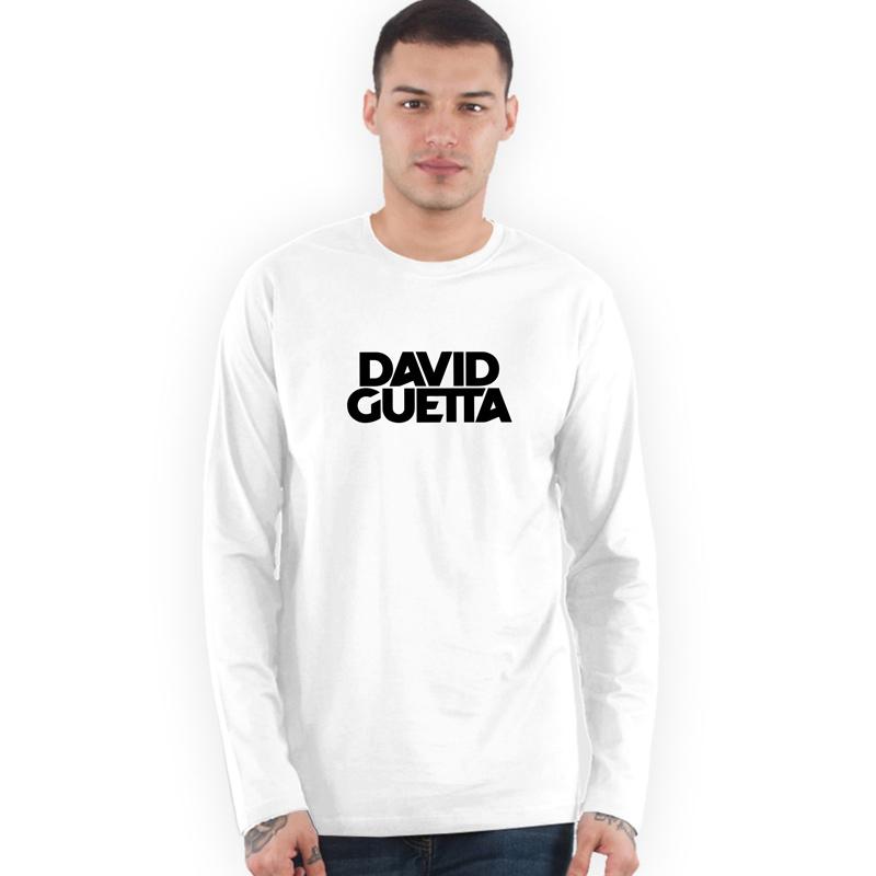 Jual Indoclothing David Guetta Longsleeve T Shirt Unisex Murah