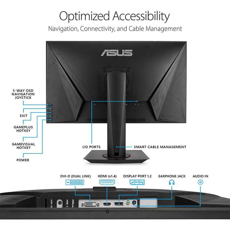 Jual Asus Vg278qr Gaming Monitor 27 Inch Full Hd 0 5ms 165hz G Sync Compatible Adaptive Sync Online Desember 2020 Blibli