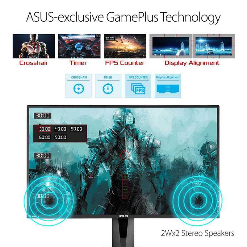 Jual Asus Vg278qr Gaming Monitor 27 Inch Full Hd 0 5ms 165hz G Sync Compatible Adaptive Sync Online Desember 2020 Blibli