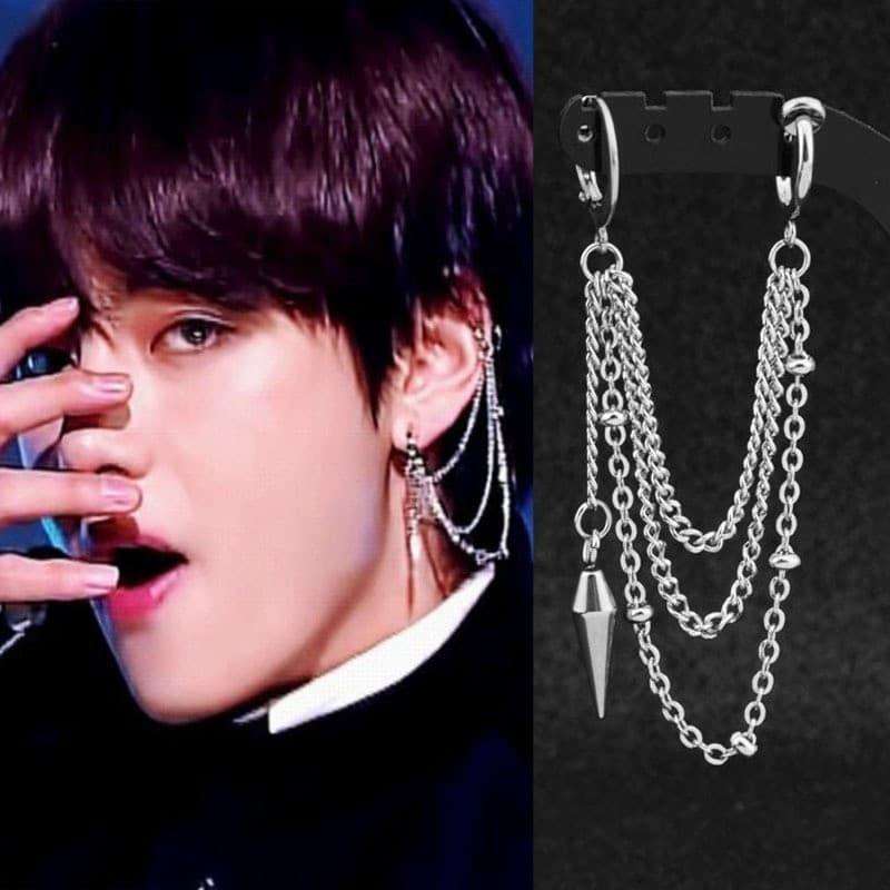 Bts v fake love cheap earrings