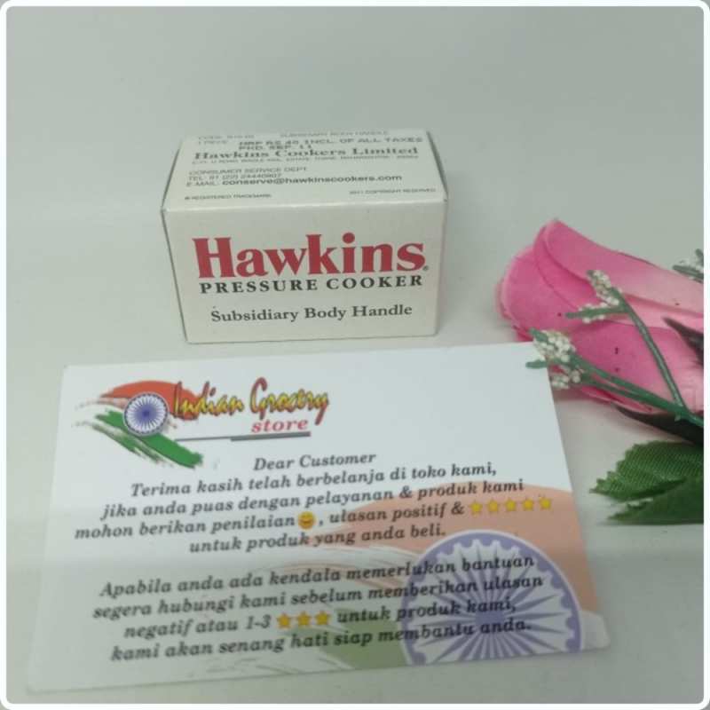 Hawkins pressure best sale cooker body handle
