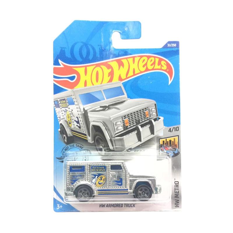 Jual Hot Wheels Armored Truck Chrome Diecast Murah Juli 2020