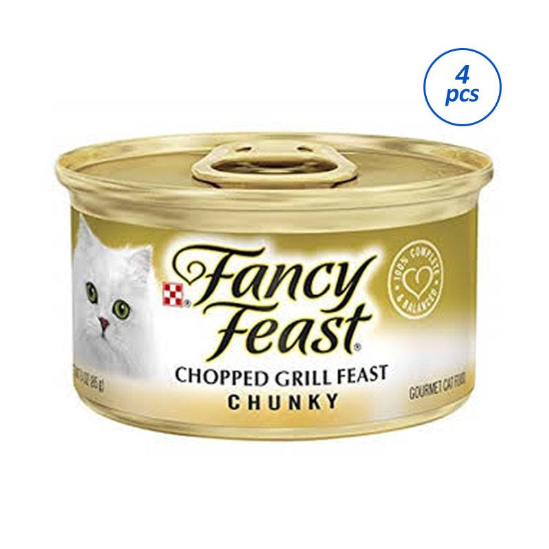 Fancy feast sales chopped grill