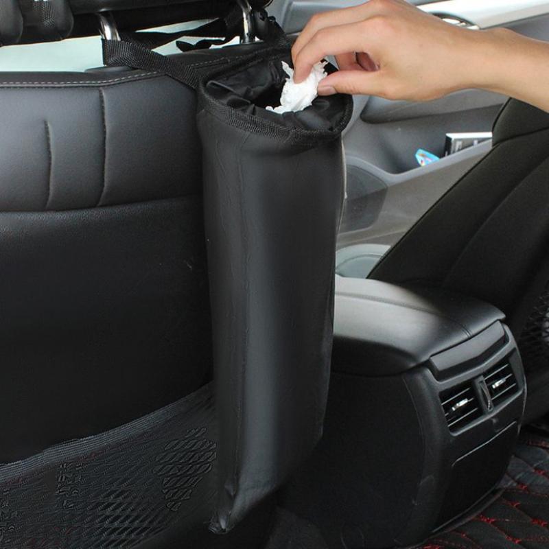 Car Trash Can Waterproof Storage, Car Seat Trash Bag