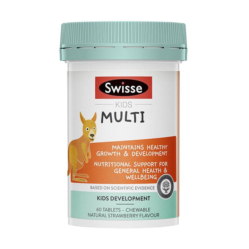 Jual Swisse Kids Multi Vitamin Anak 60 Tablet Online November 2020 Blibli