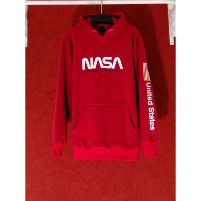 Jual Hoodie H m Nasa Red Premium Unisex Di Seller Niceshop id Niceshop id Kab. Bandung Barat Blibli
