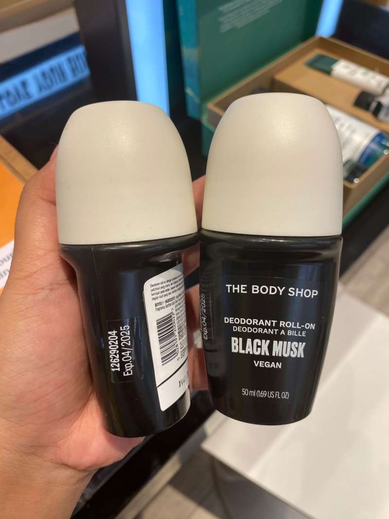 Body shop black musk deodorant outlet