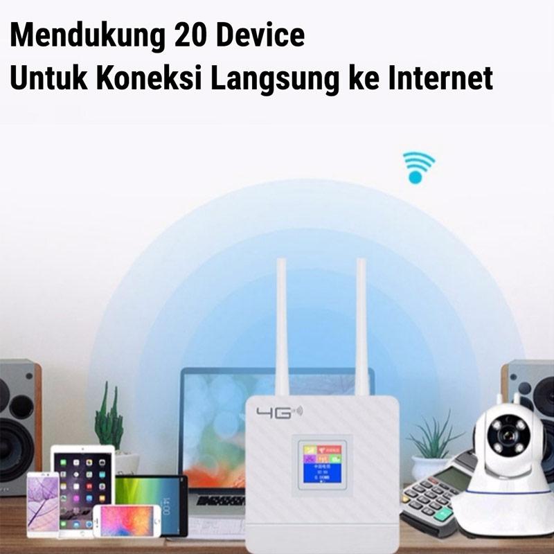 Jual Oem Modem Wifi Router Modem 4g Slot Simcard Lan Monitor Lcd Online Maret 2021 Blibli