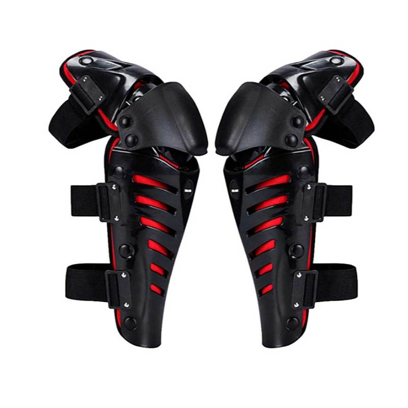 Adjustable Motorbike Knee Shin Elbow Pads Protective Sleeve Gear Crashproof