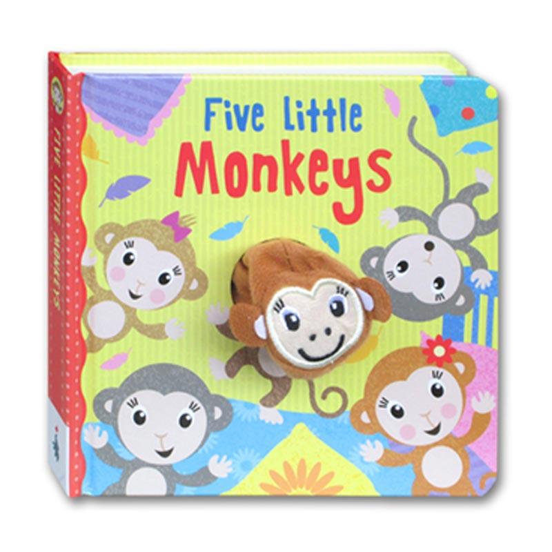 Jual Imagine That Publishing Ltd Five Little Monkeys Finger Puppet