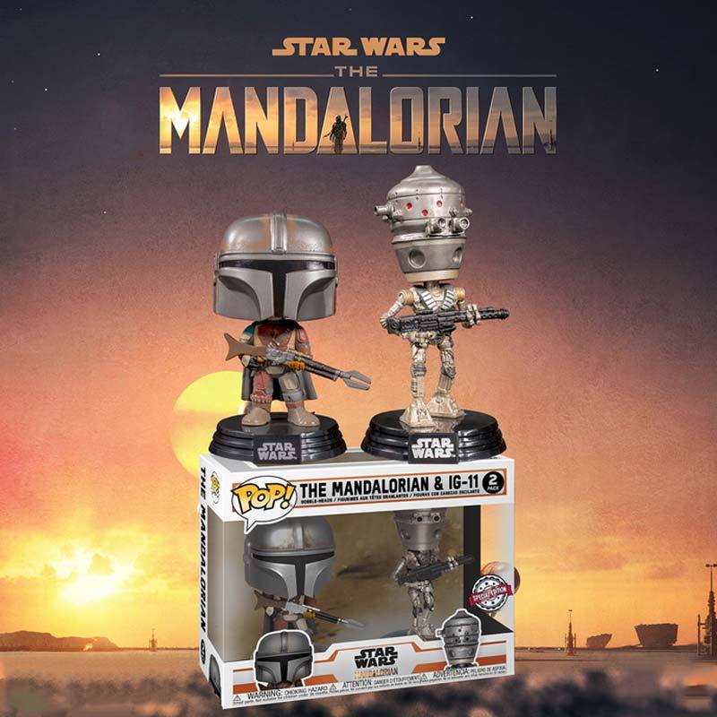 Jual Funko Pop Star Wars The Mandalorian The Mandalorian And Ig 11 Action Figure 2 Pack Online November 2020 Blibli Com