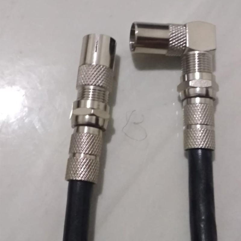 Jual Delino Jack Model L Kabel Antena TV [3 m/ Male to Female] Online  Januari 2021 | Blibli