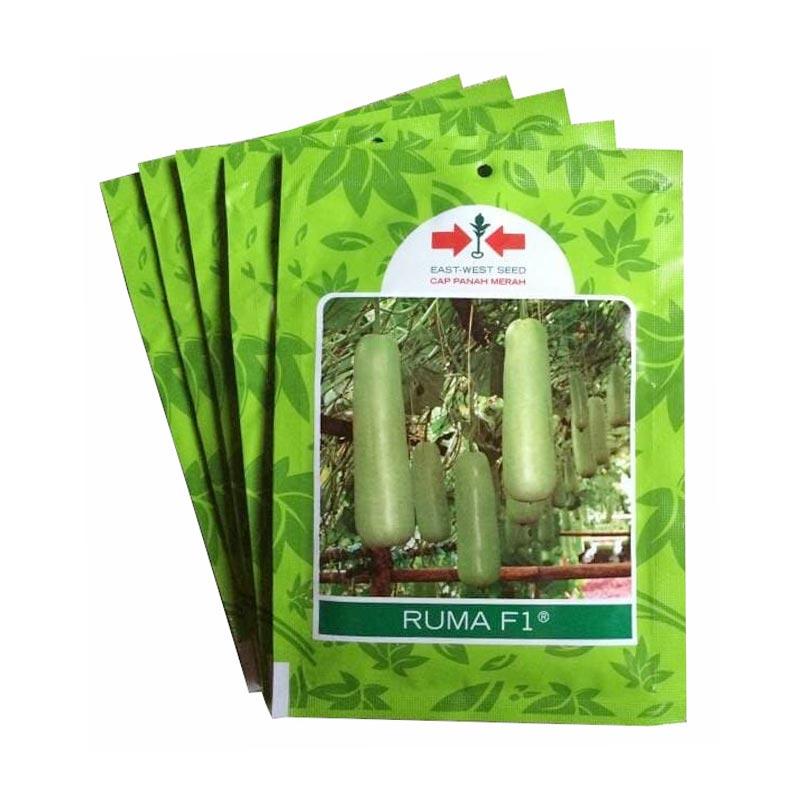 Jual Panah Merah Biji Labu Air Ruma F1 Hibrida Benih Tanamam 10 G